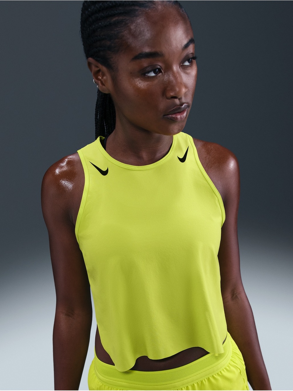 Nike AeroSwift Dri-FIT ADV Cropped Running Tank Top